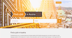 Desktop Screenshot of findajobinaustria.com